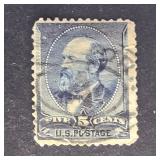 US Stamp 1888 5c Garfield Indigo