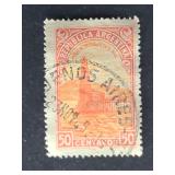 Argentina 1936 Definitives Nice Bouenos Aires Canc