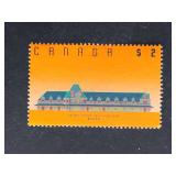 Canada Stamp 1992 McAdam Railway Station, NB $2