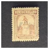 Newfoundland Stamp 1923 War Memorial 3c