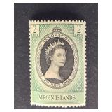Virgin Islands Stamp 1953 QEII Coronation