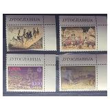 Yugoslavia Stamps 1980 Historical Set MNH
