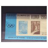 Panama Stamps 1960 Olympic Games Mini Sheet