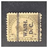 US Stamp  American Buffalo Precancel Washington