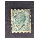 Italy Stamp 1906 Effigy of Victor Emmanuel III