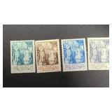 Vatican Stamps 1943 25th Anniv Bishop Mint Set