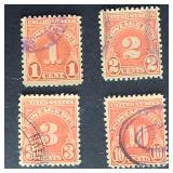 US Stamp 1931 Postage Due Lot
