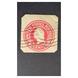 US Stamp 1915 Washington Square 2c