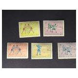 Afghanistan Stamps 1961 Children's Day Lot