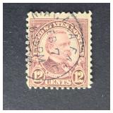 US Stamp 1923 Cleveland 12c