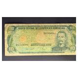 Dominican Republic 10 Pesos Oro Banknote