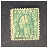 US Stamp 1916 1c Washington