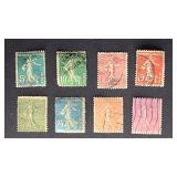 France Stamps Nice Sower Lot