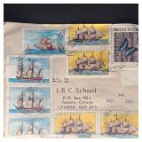 Sierra Leone Stamps Mixed Squares w Cancels
