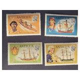 Antigua Stamps 1970 Ships