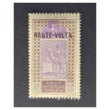 Upper Volta Stamp #1 1920 Camel Overprint