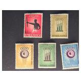 Indonesia Stamps 1960 Youth Conference Set MNH