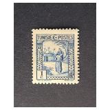 Tunisia Stamp 1931 Woman Carrying Water