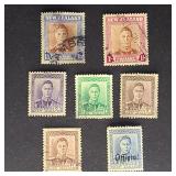 New Zealand Stamps Early King George Lot