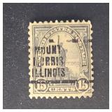 US Stamp 1931 Statue of Liberty Precancel