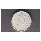 Canada 25 Cents Hockey Vancouver Olympics 2010