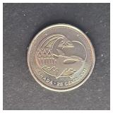 Canada Coin 25ï¿½ Quarter 2011 Orca
