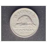Canada 5 Cents 1992 125th Anniversary Nickel