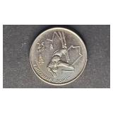 Canada 25 Cents 2008 Freestyle Skiing