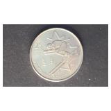 Canada 25c 2007 Alpine Skiing Vancouver Olympics