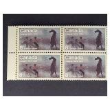 Canada Stamp 1975 Calgary Stampede  8ï¿½ Block