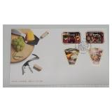 Canada Stamps 2006 FDC Canadian Wine and Cheese