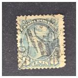 Canada Stamp 1893 Queen Victoria 8c Bluish Grey