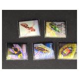 Canada Stamps 2010 Beneficial Insects Mint Set