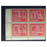 Canada Stamps 1974 'Keep Fit' Winter Sports 8ï¿½