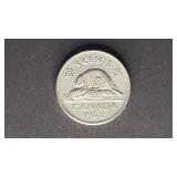 Canada 5 Cents 1968 Beaver Nickel