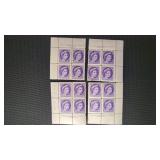 Canada Stamps Queen Elizabeth II (1954) 4ï¿½ PB Set