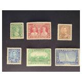 Canada Stamps 1935 Silver Jubilee King George Set