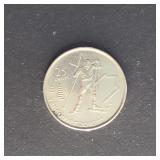 Canada Coin 25ï¿½ Quarter 2009 Cross Country Skiing