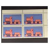 Canada Stamps 1979 Wooden Horse 15ï¿½ Block PB