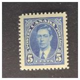 Canada Stamp 1937 King George VI 5ï¿½