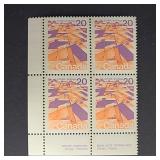 Canada Stamps 1972 Prairies 20ï¿½ Block