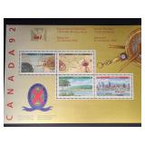 Canada Stamps 1992 World Youth Philatelic Expo