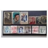 US Stamps Lot Personalities