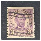 US Stamp 1924 3c Lincoln Coil