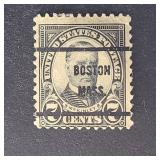 US Stamp 1926 William McKinley Precancel Boston