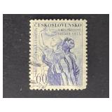 Czechoslovakia Stamp 1955 World Youth Festival