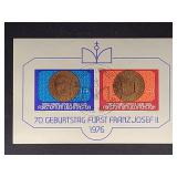 Liechtenstein Stamps 1976 Prince Francis Joseph