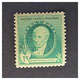 US Stamp 1940 1c Famous Americans Series: Gilbert