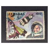 Senegal Stamp 1978 Gagarin Man in Space