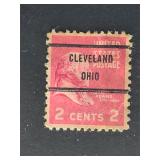US Stamp 1930 Adams Precancel Cleveland OH